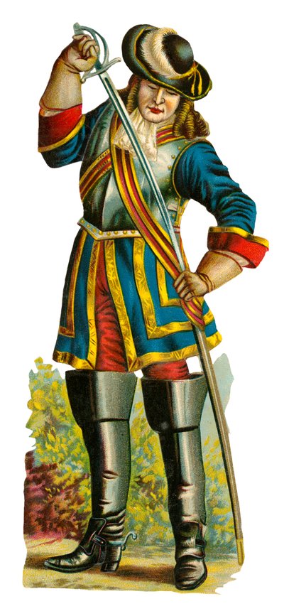 Guardia gentiluomo del tempo di Guglielmo III, 1689-1702 da English School